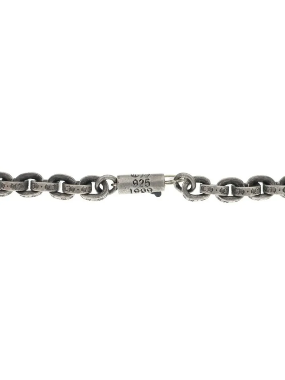 Chrome Hearts Paper Chain 20 Necklace Silver